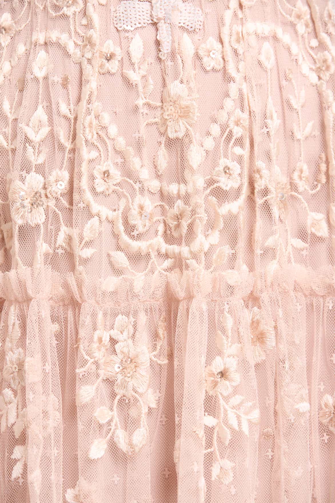 Dragonfly Garden Ankle Gown