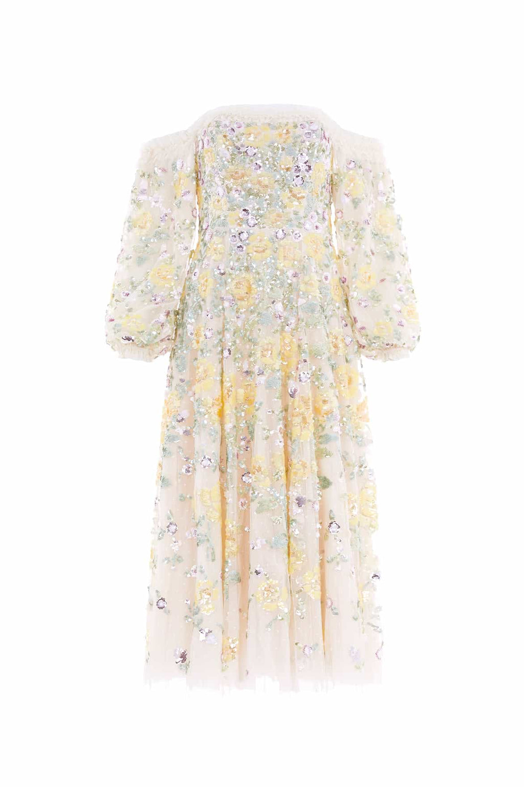 Elina Rose Off-Shoulder Ballerina Dress