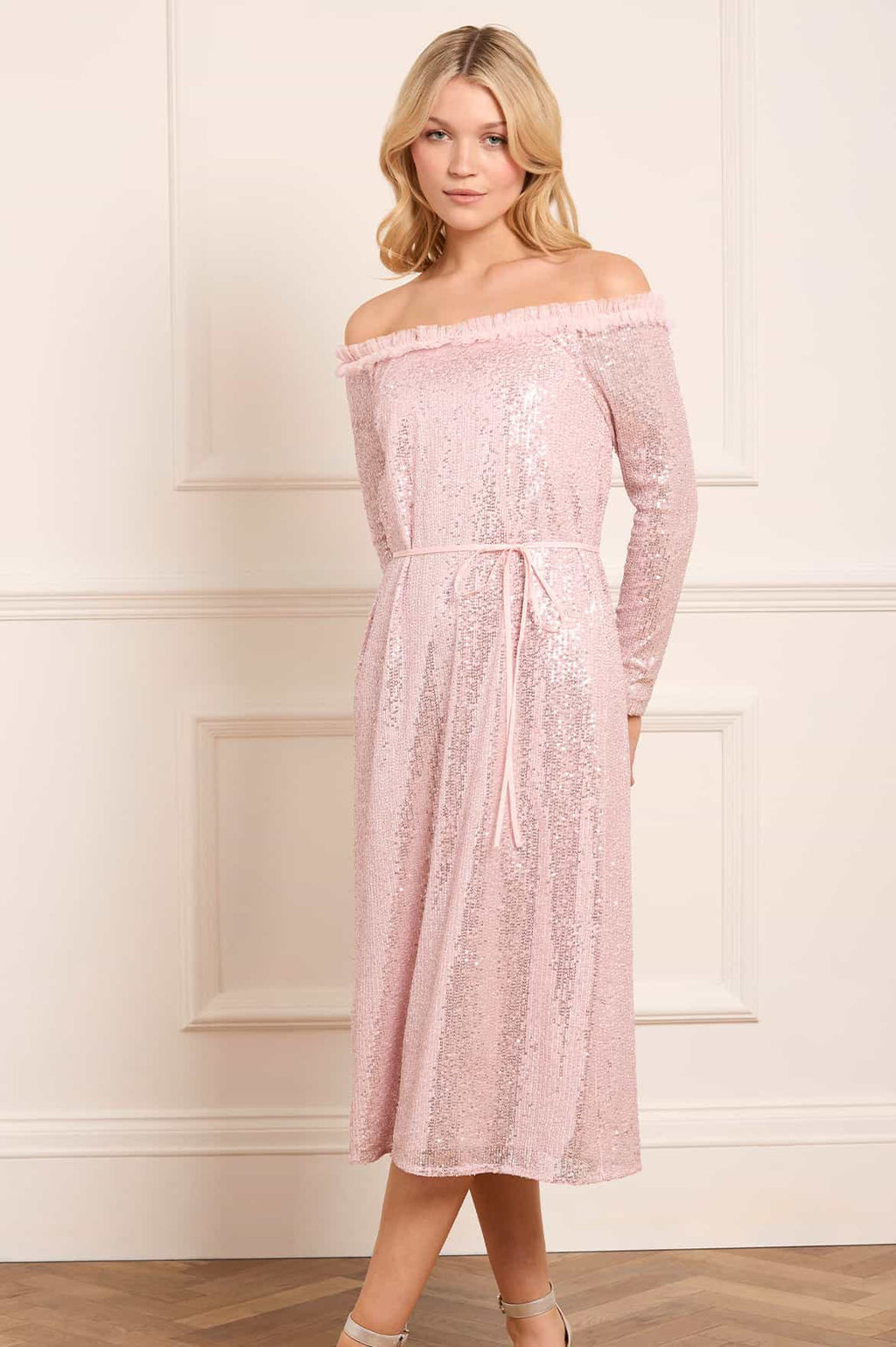 Esme Off-Shoulder Ballerina Dress