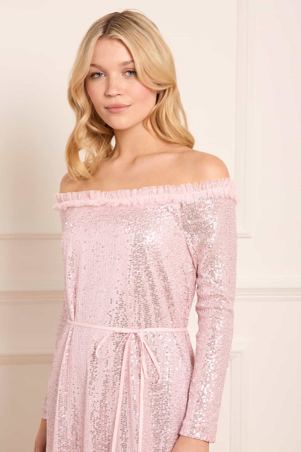 Esme Off-Shoulder Ballerina Dress