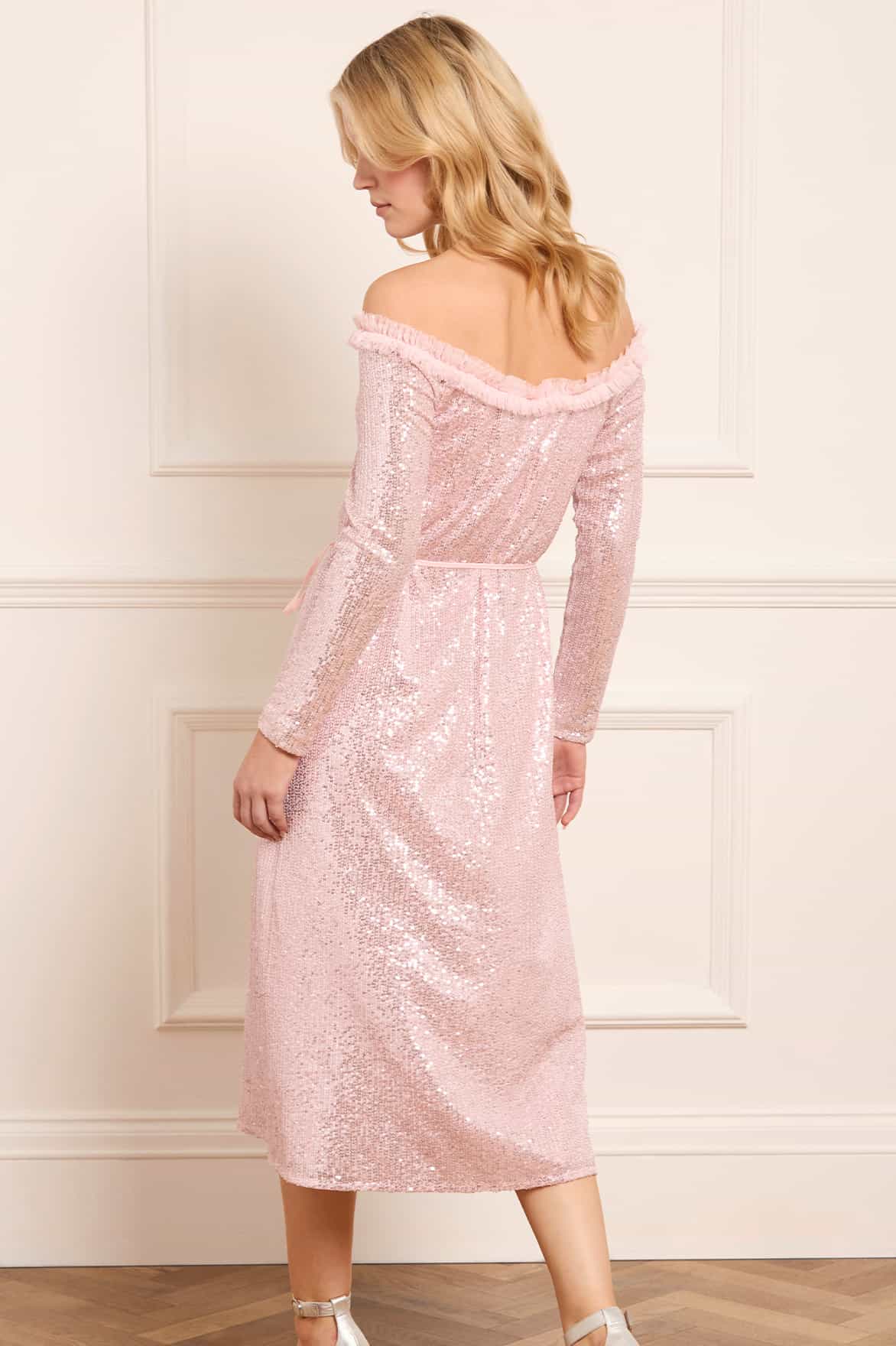 Esme Off-Shoulder Ballerina Dress