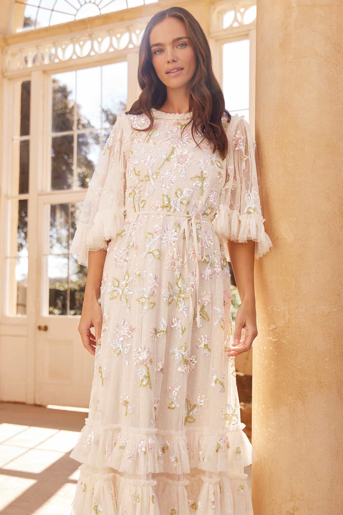 Sequin Dandelion Gloss Ballerina Dress