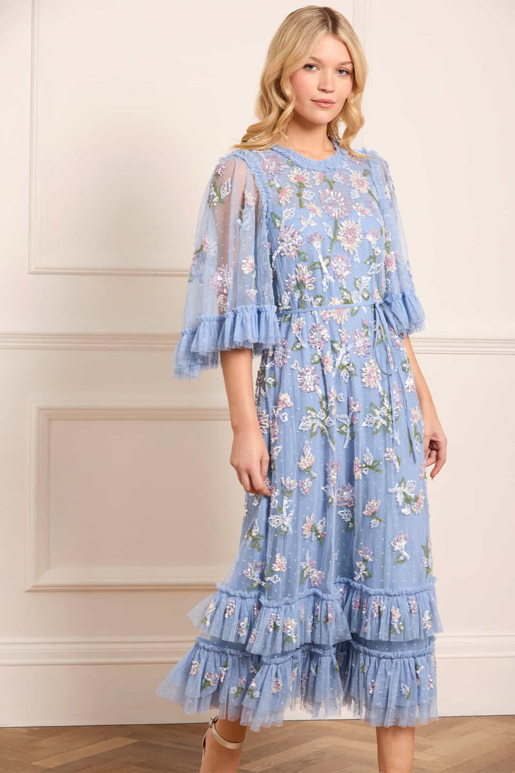 Sequin Dandelion Gloss Ballerina Dress