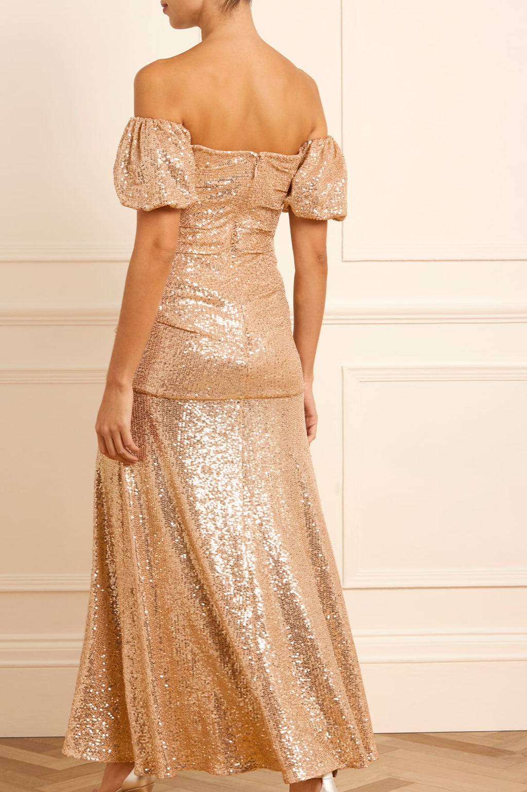 Sunbeam Valentina Off-Shoulder Gown