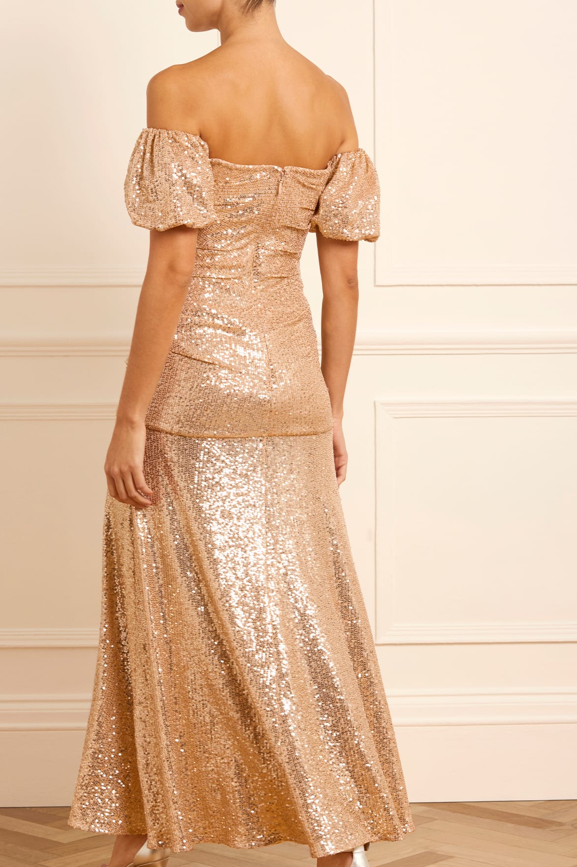 Sunbeam Valentina Off-Shoulder Gown
